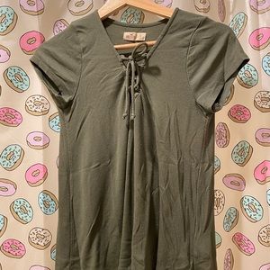 Hollister Olive Green Top